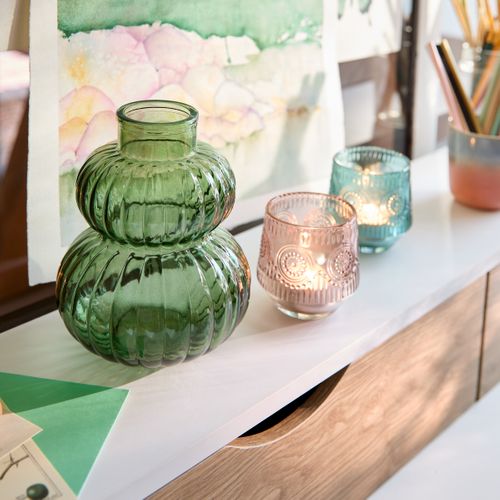 Vase H. 18 cm AGATHE Vert