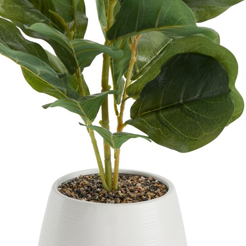 Plante artificielle H. 80 cm AGATHE Blanc
