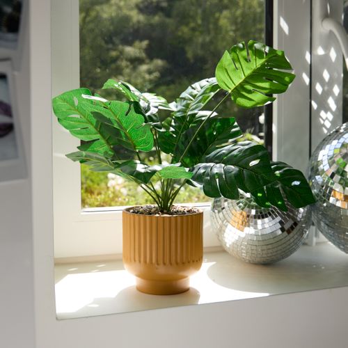 Plante artificielle H. 41 cm ADRIANA Jaune