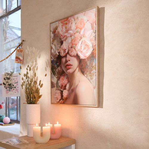 Tableau H. 68 cm ANASTASIA Rose