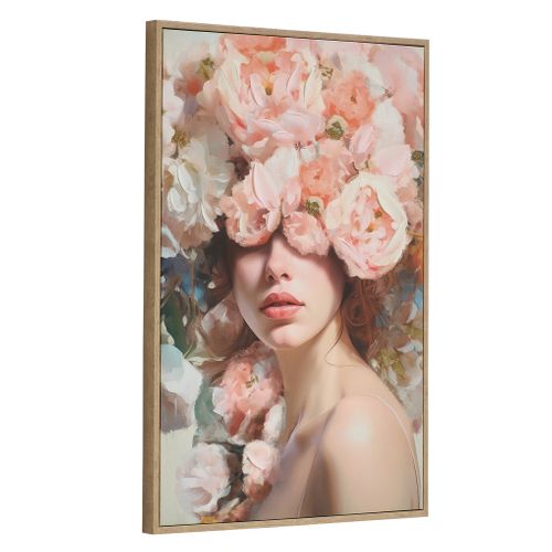 Tableau H. 68 cm ANASTASIA Rose