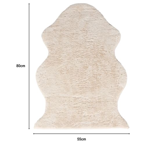 Tapis 55x80 cm HAPPY Beige