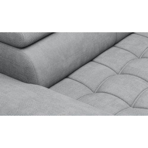 Canapé 3 places relax PALLADIO tissu eden gris