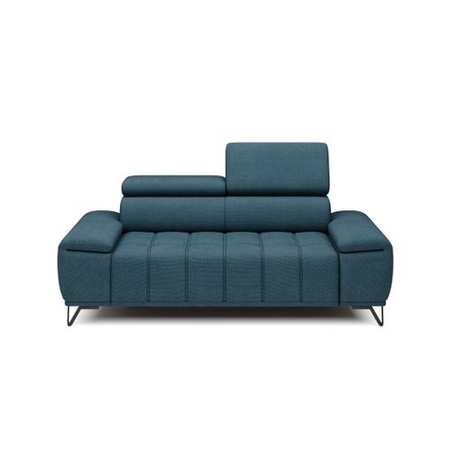 Canapé 3 places PALLADIO tissu eden bleu clair