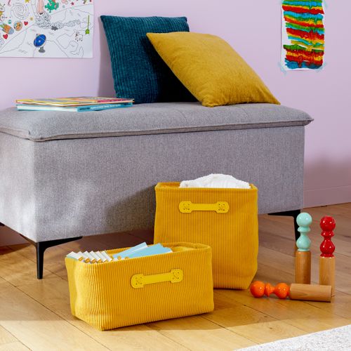 Panier taille L VELLUTO Jaune