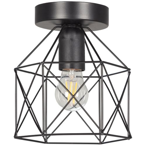 Plafonnier H. 18,5 cm VIGO Noir