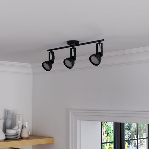 Spot 3 lumières L. 56,5 cm MYRO Noir