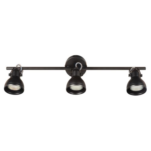 Spot 3 lumières L. 56,5 cm MYRO Noir