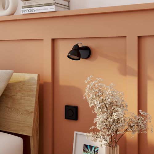 Spot 1 lumière H. 10 cm MYRO Noir