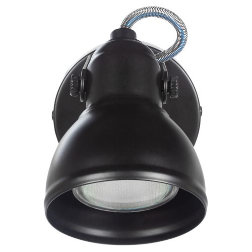 Spot 1 lumière H. 10 cm MYRO Noir