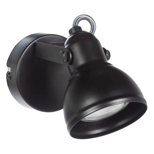 Spot 1 lumière H. 10 cm MYRO Noir