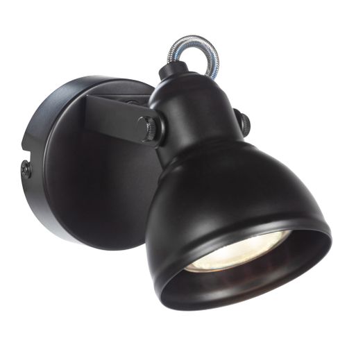 Spot 1 lumière H. 10 cm MYRO Noir