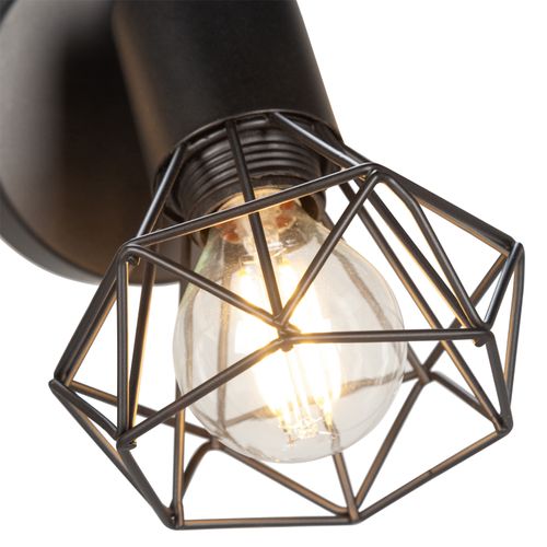 Spot 1 lumière H. 17,5 cm YVAN Noir