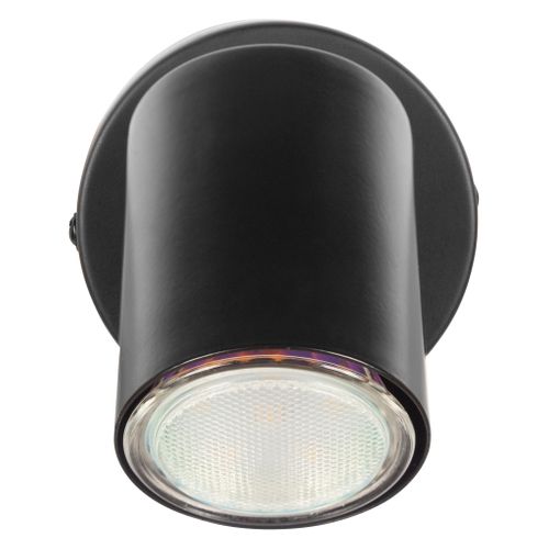 Spot 1 lumière L. 13 cm KLEMO Noir