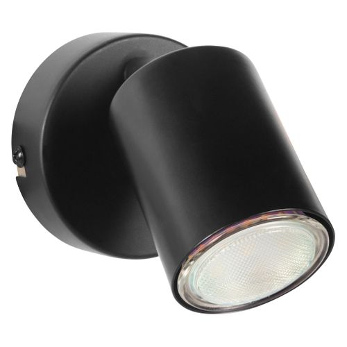 Spot 1 lumière L. 13 cm KLEMO Noir