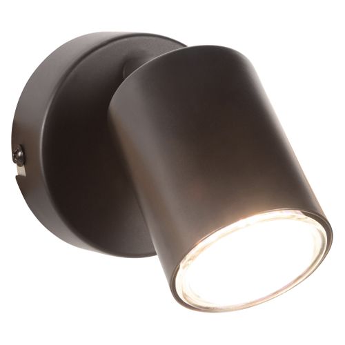 Spot 1 lumière L. 13 cm KLEMO Noir