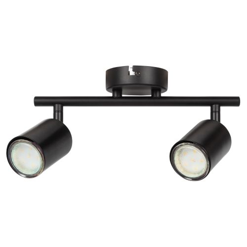 Plafonnier 2 lumières L. 30 cm KLEMO Noir