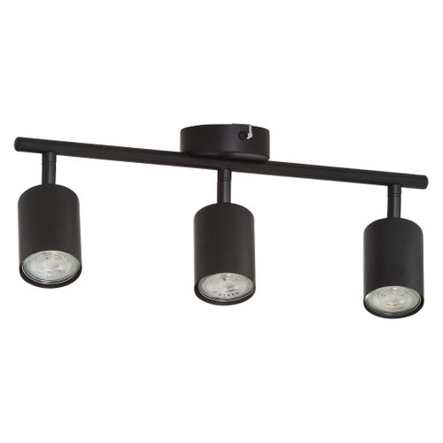Plafonnier 3 lumières L. 38 cm KLEMO Noir