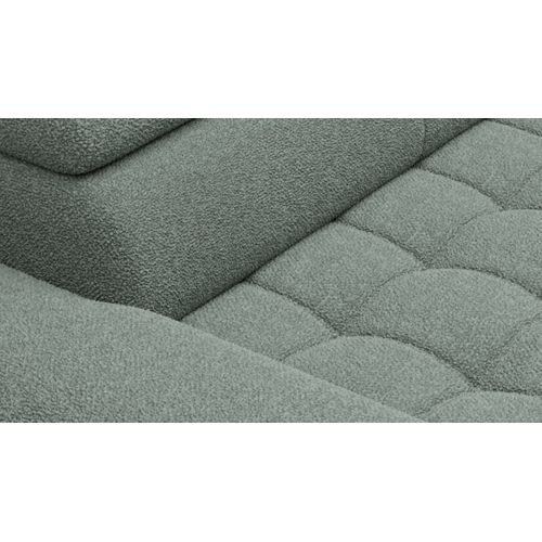 Canapé 3 places PALLADIO tissu bubble vert clair