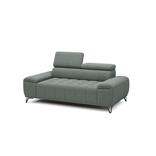 Canapé 3 places PALLADIO tissu bubble vert clair