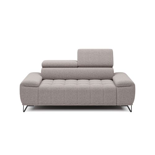 Canapé 2 places PALLADIO tissu bubble beige