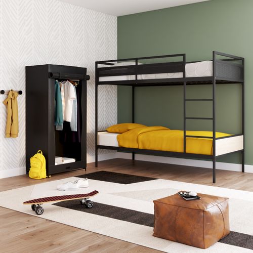 Armoire intissé 70x148 cm  Noir