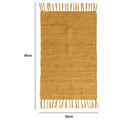 Tapis 60x90 cm AMELIE Jaune