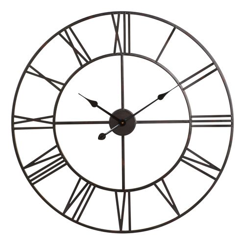 Horloge Ø 76 cm STATION 3 Noir