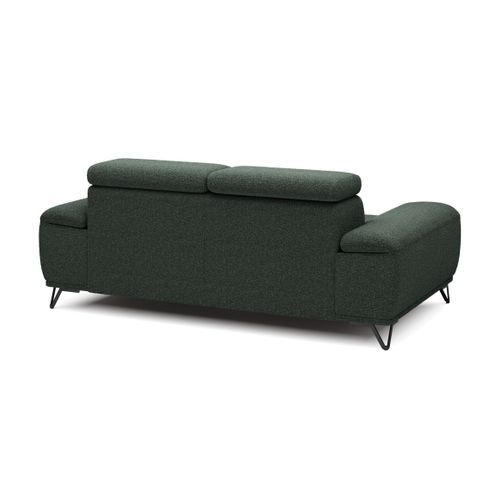 Canapé 3 places PALLADIO tissu bubble vert