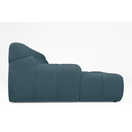 Canapé d'angle relax COCOON méridienne gauche bleu clair