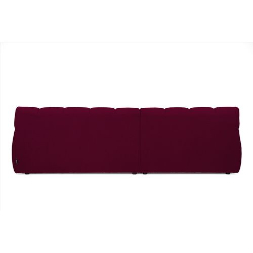 Canapé d'angle relax COCOON méridienne gauche bordeaux