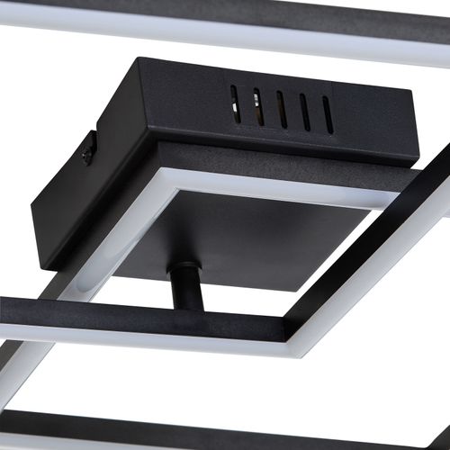 Plafonnier LED L. 40 cm ANDREA Noir