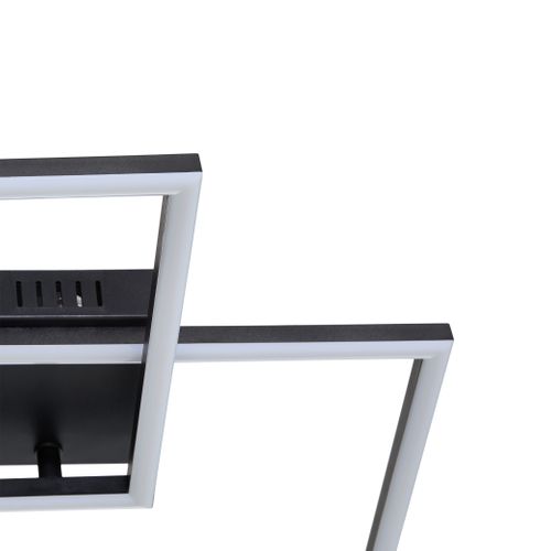 Plafonnier LED L. 40 cm ANDREA Noir