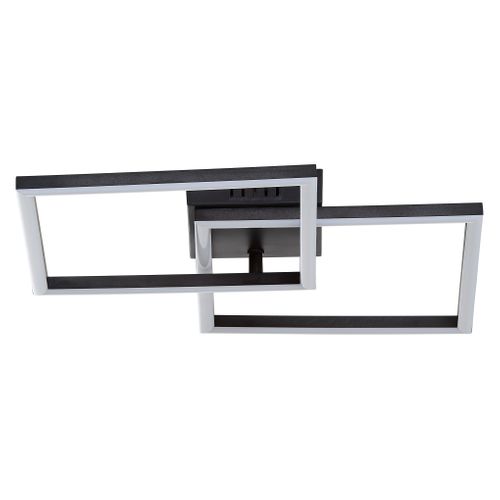 Plafonnier LED L. 40 cm ANDREA Noir