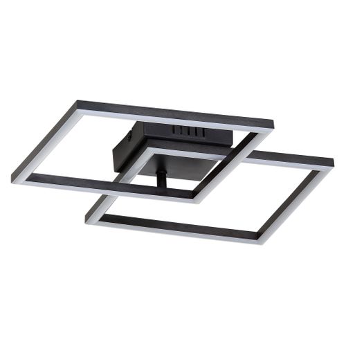 Plafonnier LED L. 40 cm ANDREA Noir