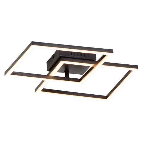 Plafonnier LED L. 40 cm ANDREA Noir