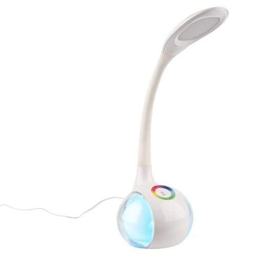 Lampe de bureau LED H. 34 cm DANA Blanche