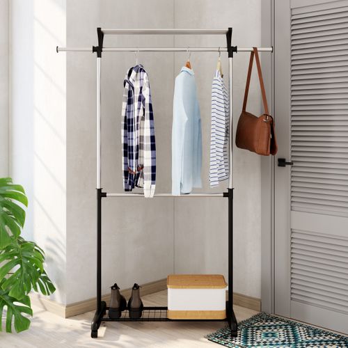 Portant H. 183.5 cm MULTI Gris / Noir