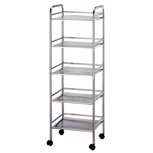 Desserte 5 tablettes NEO Chrome
