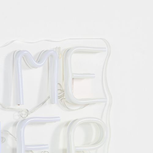 Néon mural LED USB L. 32 cm GAME OVER Multicolore