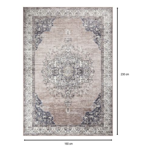 Tapis 160 x 230 cm ORIANE Taupe