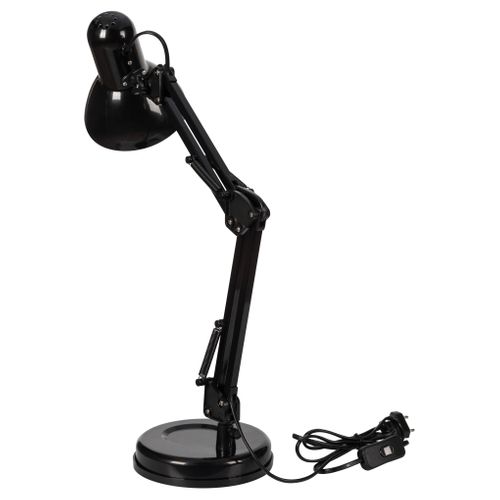 Lampe de bureau H. 50 cm ARCHI Noire