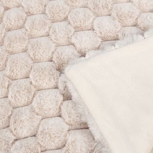 Plaid 130x170 cm CALIN Beige