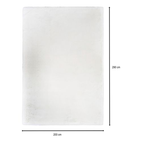 Tapis 200x290 cm JACOB Blanc