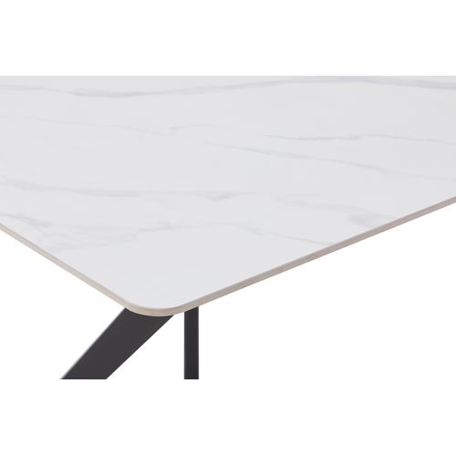 Table céramique L. 120 ARIA Blanc
