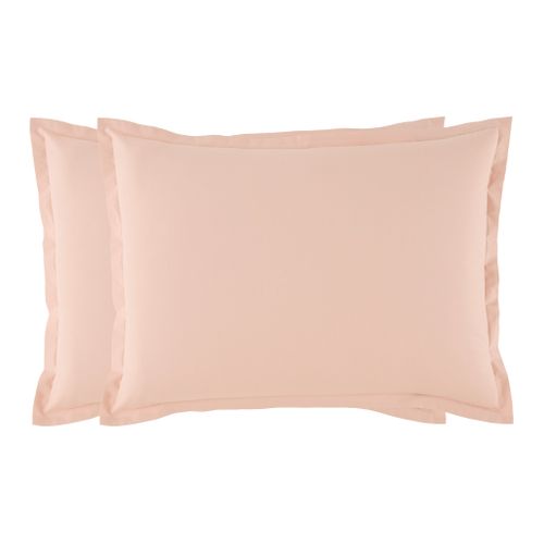 2 taies d'oreillers 50x70 cm DREAMEA CAMILLE
