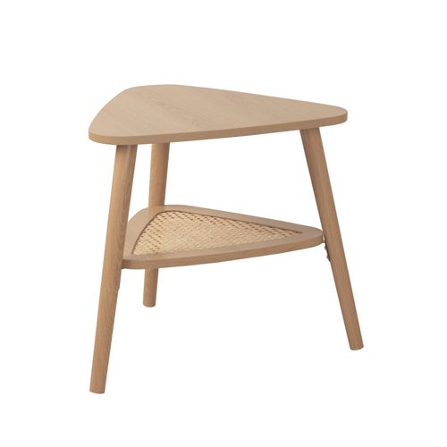 Bout de canapé PASCALE Imitation chêne