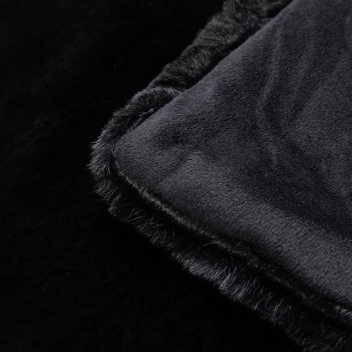 Plaid 150x200 cm JACOB Noir