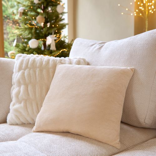 Coussin 40x40 cm LULU Ecru