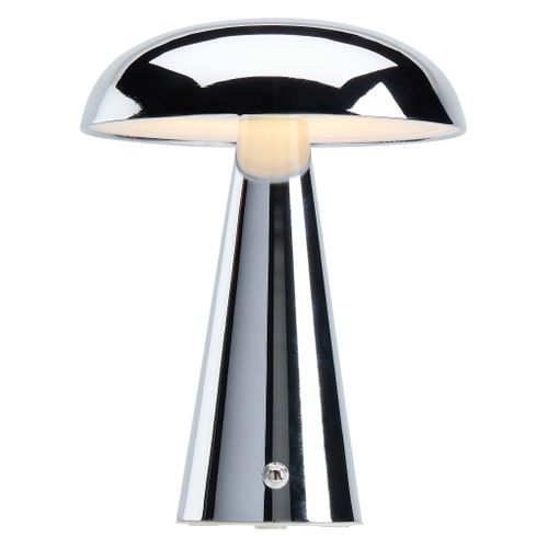 Lampe à poser LED H. 21 cm LUMI Chromée